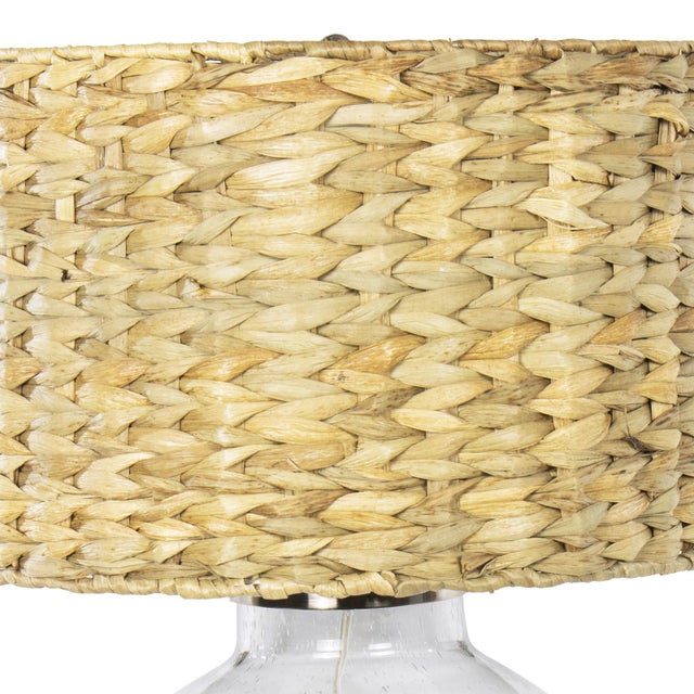 2020s Coastal Living Freesia Glass Table Lamp For Sale - Image 5 of 7