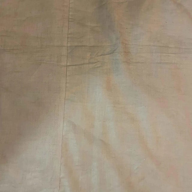 18th Century Embroidered Round Tablecloth For Sale - Image 9 of 10