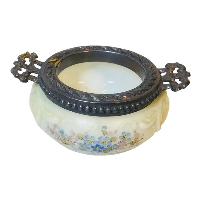 1910s Antique Wavecrest Vanity Box For Sale