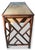 Mid-Century Modern Rattan Side Table with Glazed Top, 1950s For Sale - Image 3 of 10