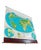 This striking vintage classroom pull-down wall map of the world was produced by the renowned George F. Cram Company....