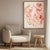 Abstract Contemporary Abstract Acrylic and Spray Paint on Canvas "Lace" by Gina Werfel For Sale - Image 3 of 4