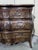 Louis XV style Provençal bombé commode in solid oak. Front opening with three drawers with gilt bronze handles. Wooden top...
