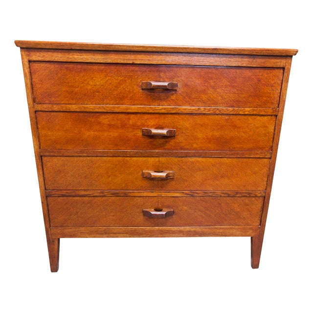 Chest of Drawers in Oak, 1960s For Sale