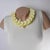 Contemporary Angela Caputi Banana and Citrus Textured Resin Necklace For Sale - Image 3 of 15