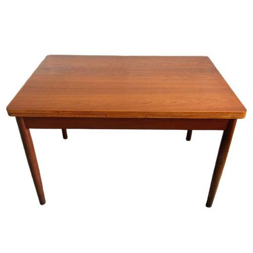 Mid-Century Danish Teak Extendable Dining Table, 1960s For Sale - Image 15 of 15