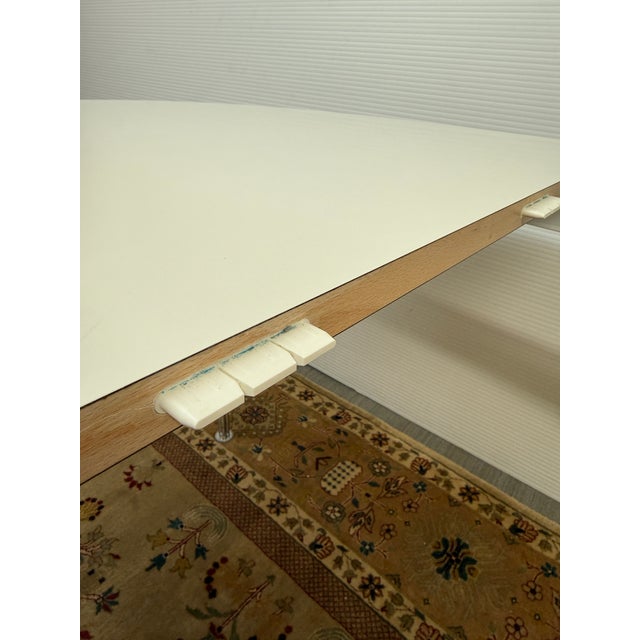 Bruno Mathsson + Piet Hein for Fritz Hansen Super-Ellipse Dining Table, Circa 1975 For Sale - Image 9 of 12