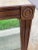 Brown Vintage Carved Wooden Frame Wall Mirror For Sale - Image 8 of 11