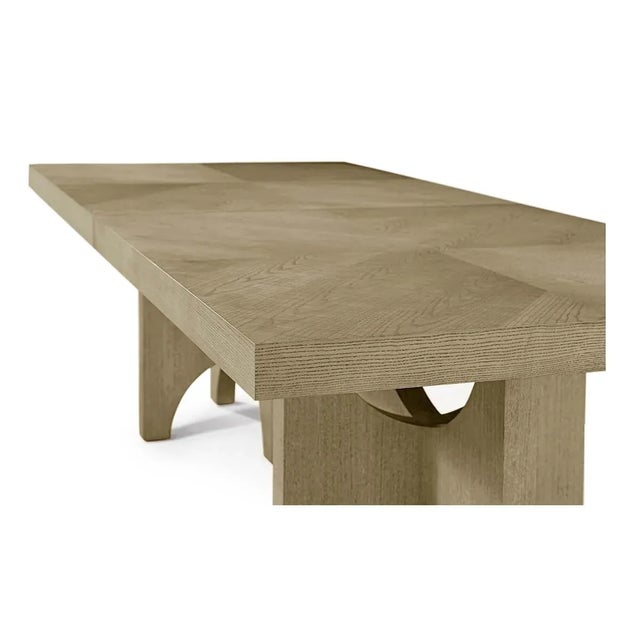 Modern Modern Light Ash Dining Table For Sale - Image 3 of 9