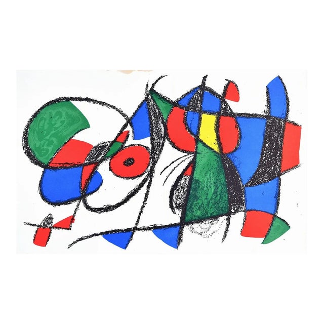 Composition VIII - Original Lithograph by Joan Mirò - 1974 1974 For Sale