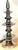 Late 20th Century Tony Duquette Style Mercury Glazed Porcelain Totem Lamp, Hollywood Regency For Sale - Image 13 of 15