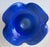 This lovely hand-blown glass decorative bowl was made in Italy on the island of Murano and features a swirled deep Blue...