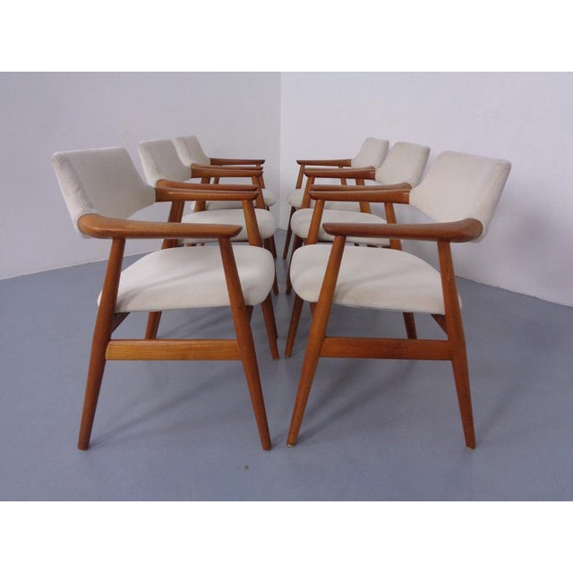 Danish Teak Armchairs by Svend Aage Eriksen for Glostrup, 1960s, Set of 6 For Sale - Image 9 of 18