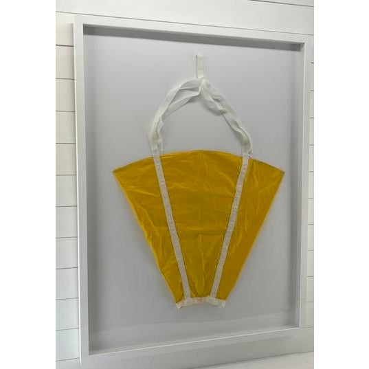1970s Yellow Large Framed Sea Anchor For Sale - Image 5 of 6