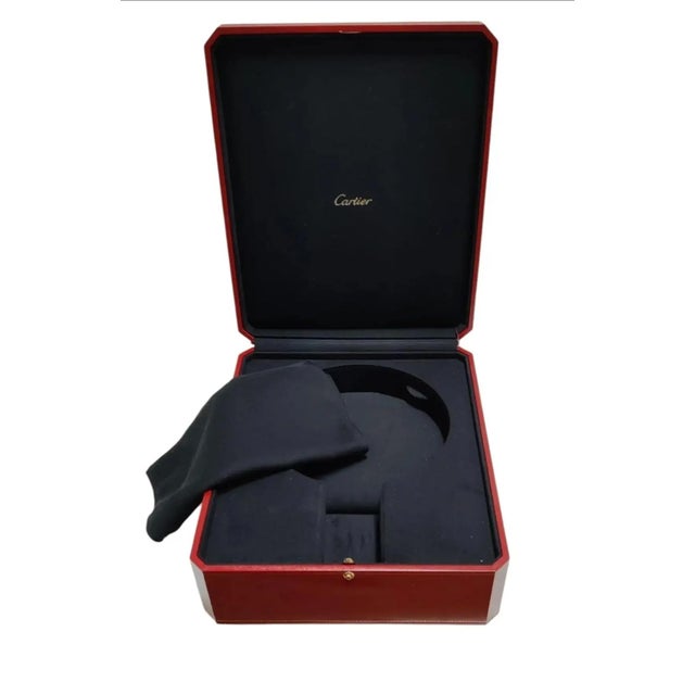 Cartier Late 20th Century Huge Authentic Cartier Red Presentation Box For Sale - Image 4 of 17