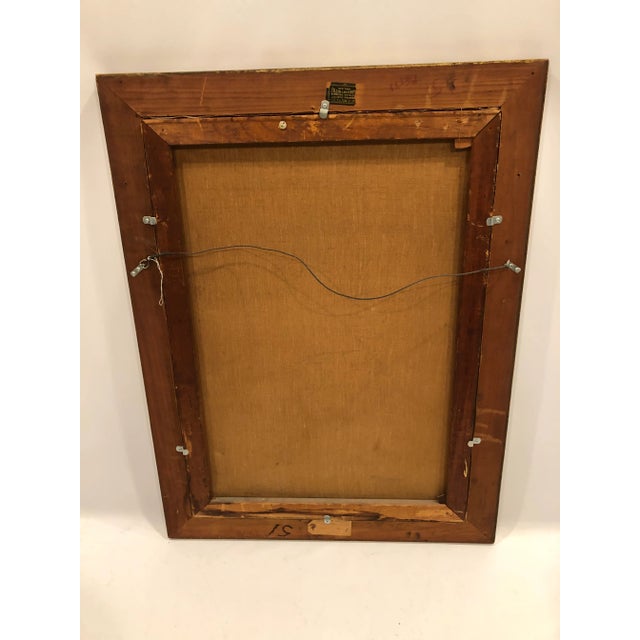 Original Painting of Two Businessmen and Toy Duck by Walter De Maris For Sale - Image 10 of 12