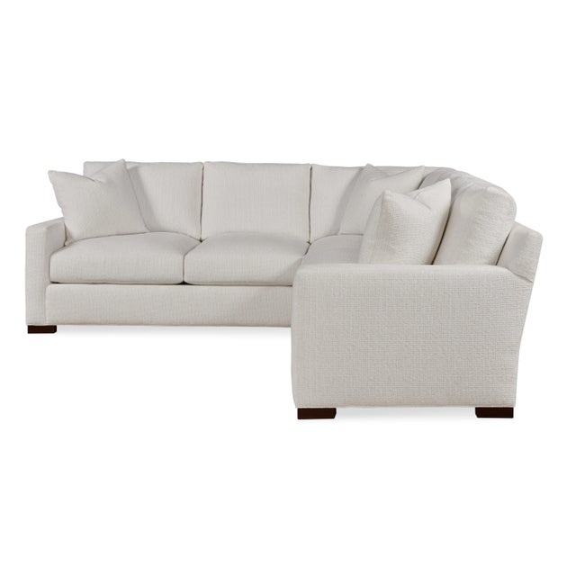 Traditional Century Furniture Charlotte Sectional For Sale - Image 3 of 6