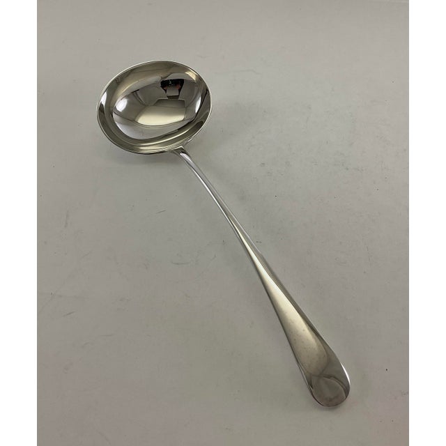 English 1970s A Silver Soup Ladle, Old English For Sale - Image 3 of 15