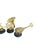 Traditional 1990s Vintage Cast Metal Musical Instrument Place Card Holders - Set of 4 For Sale - Image 3 of 7