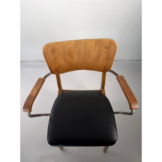Armchair by Steen Eiler Rasmussen & Kaj Lyngfeldt Larsen for Danbork, Denmark, 1954 For Sale - Image 11 of 12