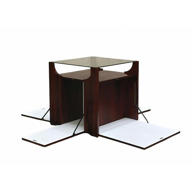Mid-Century Modern Cubobar Bar Cart by Bruno Munari for Stildomus, Italy, 1960s For Sale - Image 3 of 8