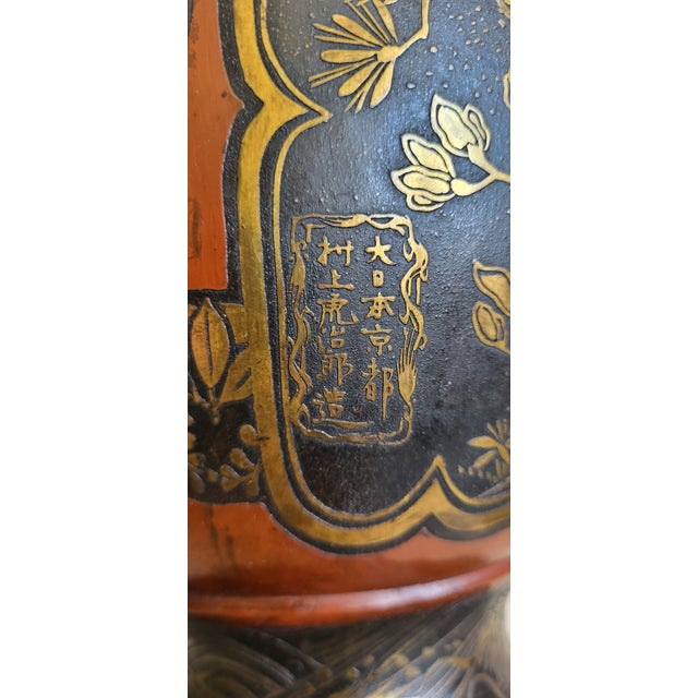 Japanese Meiji Era Lamps, Late 19th Century, Set of 2 For Sale - Image 13 of 15