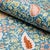 Schumacher SAMPLE - Schumacher Peggy Paisley Fabric In Azure For Sale - Image 4 of 4