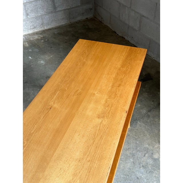 1950s t.h. Robsjohn-Gibbbings for Widdicomb Tiered Console Table For Sale - Image 9 of 12