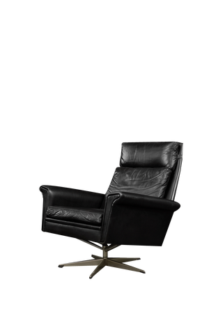 Danish Modern Swivel Armchair by G. Thams, 1960s