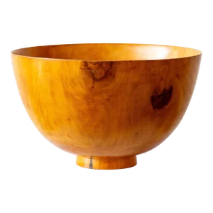1960s Ed Moulthrop Turned Sweet Gum Wood Footed Large Bowl