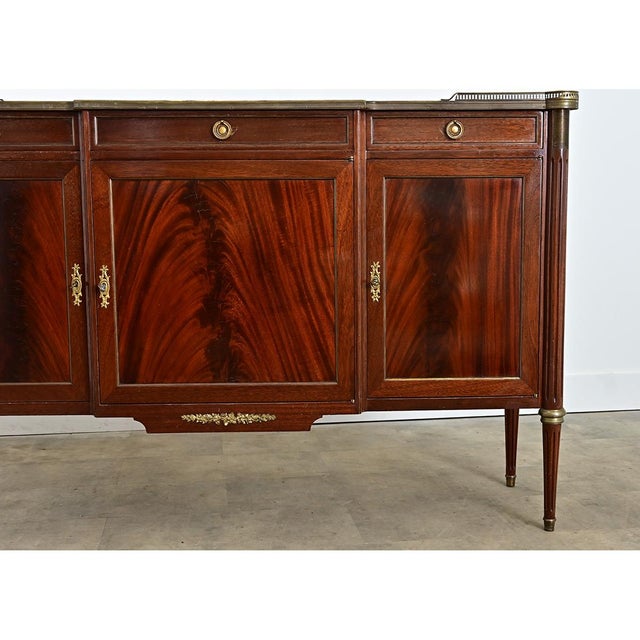 French Vintage 20th Century Louis XVI Style Enfilade For Sale - Image 12 of 18
