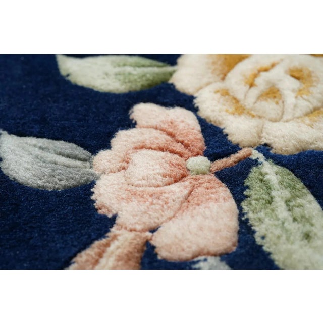 Textile Vintage Chinese Runner 3'1'' x 11'9'' For Sale - Image 7 of 7