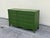 Mid-Century Modern Late 20th Century Green Dresser of Twelve Drawers For Sale - Image 3 of 14