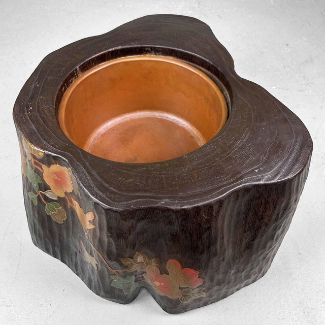 Vintage Kiri Maki-E Hibachi Fire Bowl, 1960s For Sale - Image 4 of 18