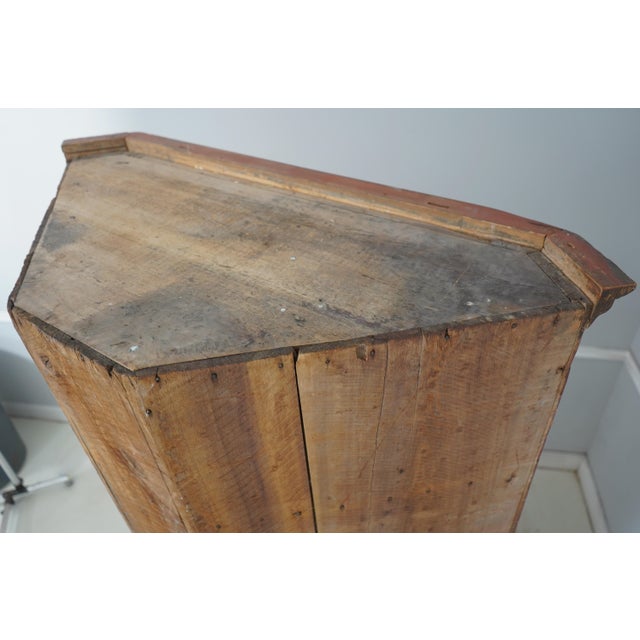 Antique Mid 19th Century Primitive Corner Cabinet For Sale - Image 17 of 18