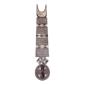 Large Vintage African Bobo Bwa Plank Mask Burkina Faso 80" H