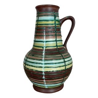 Fat Lava Pottery Vase from Bay Ceramics, Germany, 1970s For Sale