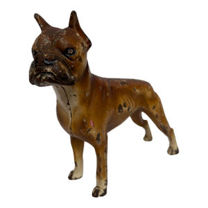 1920s Rare Hard to Find Cast Iron Boxer