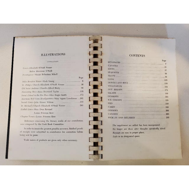 Paper Charleston's Receipts (Recipes), 1950 Edition For Sale - Image 7 of 7