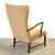 Mid-Century Modern 1950s Danish Oak Wingback Armchair For Sale - Image 3 of 6
