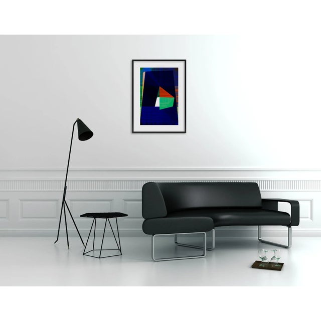 New media art. Edition: Unique, Unframed. A vector is a mathematical quantity that communicates a trajectory toward a...