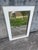 1970s Lacquered Wood and Brass Mirror 16 by 24” For Sale In Miami - Image 6 of 8