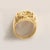 1950s Vintage 24k Solid Gold Lucky Dragon Ring, Size 7 For Sale - Image 5 of 7