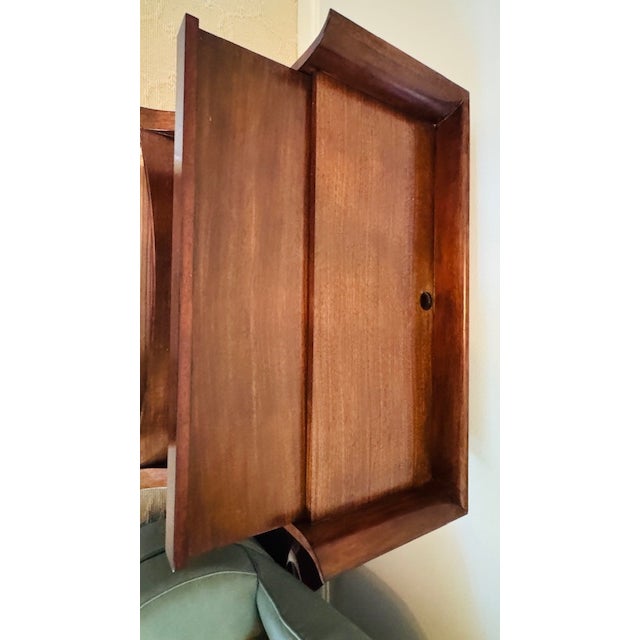 Ambella Chairside Accent Table W/ Pullout Tray and Drawer For Sale In Baton Rouge - Image 6 of 8