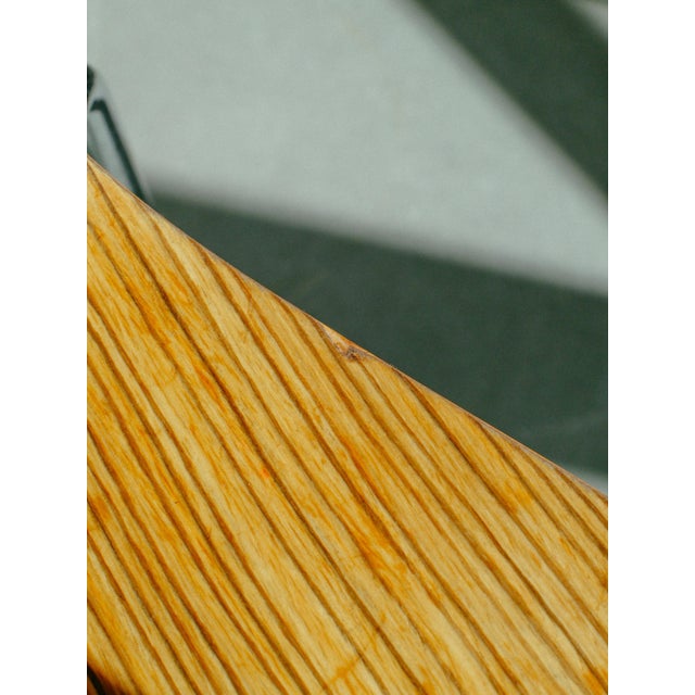 Knoll Sprite Stacking Chairs by Ross Lovegrove — Two-Tone Wood & Red — Pair For Sale - Image 9 of 12