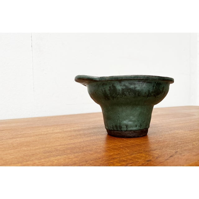 Mid-Century German Minimalist Studio Pottery Bowl, 1960s For Sale - Image 15 of 18