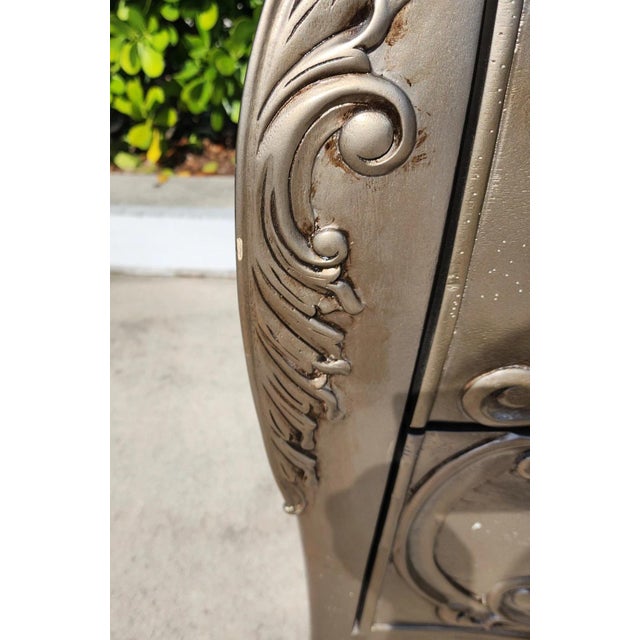 Vintage Baroque Rococo Chests Bombay Pair For Sale - Image 13 of 18