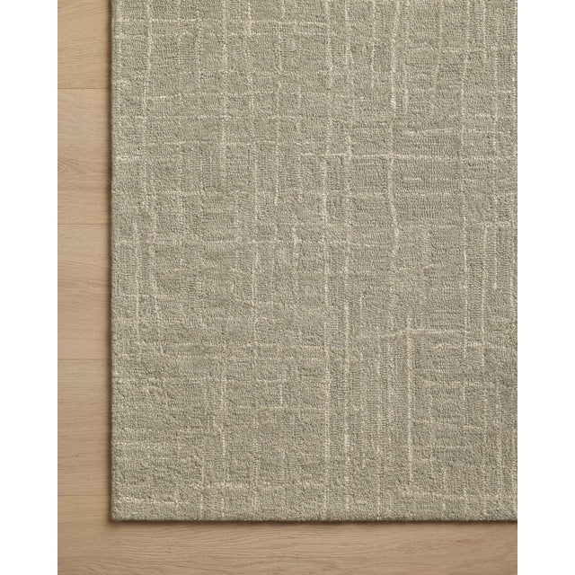 Loloi Rugs Chris Loves Julia x Loloi Polly Spa / Ivory 2'-6" x 9'-9" Runner Rug For Sale - Image 4 of 5