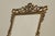 Mid-20th Century Italian Ornate Table Mirror in Patinated Silver-Plated Brass, 1940s For Sale - Image 9 of 12