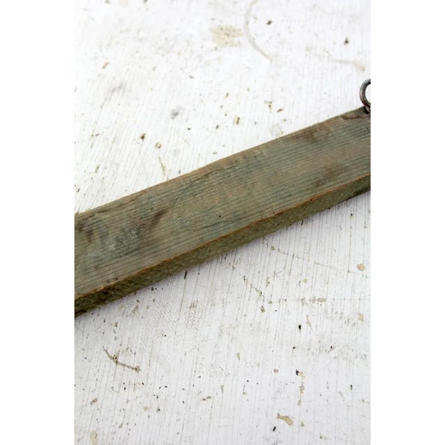 Vintage Hook Rack For Sale - Image 4 of 5